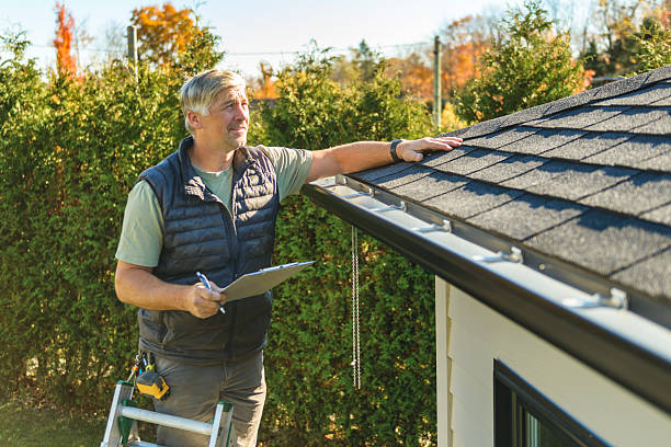 Professional Flat Roof Repair technician working in Keymar, MD